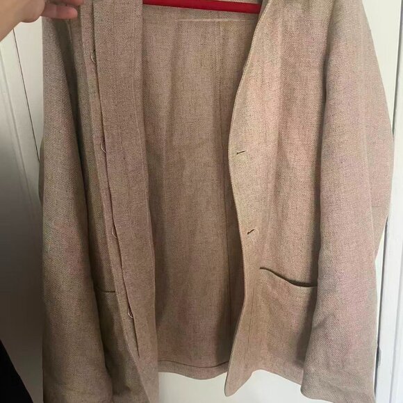 Private White V.C. The Linen Shacket - Size 4 - Picture 6 of 6